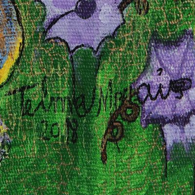 Alternate image for Signed Naif Painting of Saint Joseph from Brazil Saint Joseph