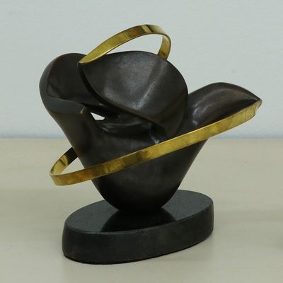 Alternate image for World Peace Project Bronze and Steel Sculpture from Brazil Dove