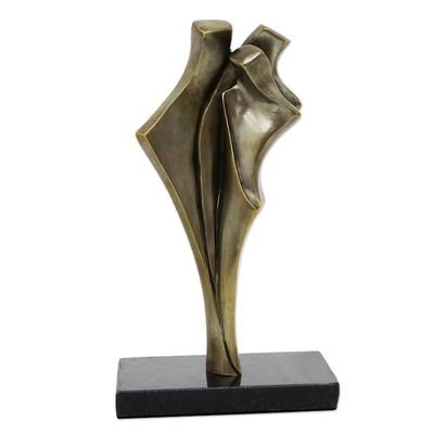 Alternate image for Original Abstract Bronze Sculpture Trilogy