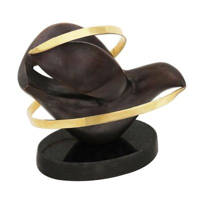 Alternate image for World Peace Project Bronze and Steel Sculpture from Brazil Dove