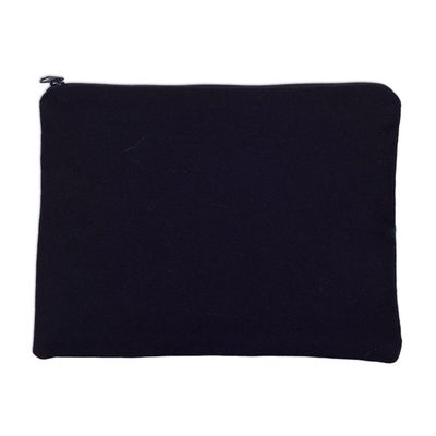 Alternate image for Handcrafted Cotton Blend Patchwork Cosmetic Bag from Peru Walk in the Countryside