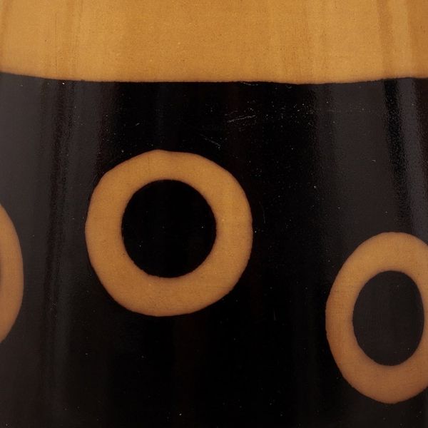 Alternate image for Handcrafted Modern Ceramic Chulucanas Decorative Vase Tubular Ceremony