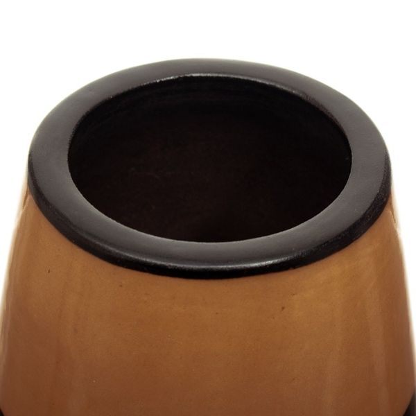 Alternate image for Handcrafted Modern Ceramic Chulucanas Decorative Vase Tubular Ceremony