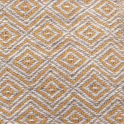 Alternate image for Caramel Beige and Ash Grey Throw Blanket Peruvian Caramel Diamonds