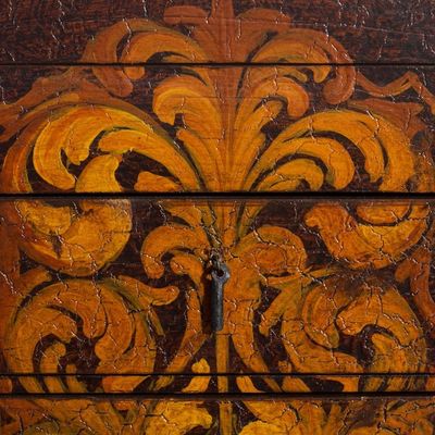 Alternate image for Hand Painted Wood Jewelry Box Love Blossom