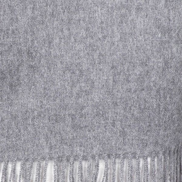 Alternate image for Mens 100 alpaca scarf Stormy Gray