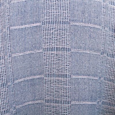 Alternate image for Powder Blue Patterned Handwoven Baby Alpaca Shawl Whispering Blue