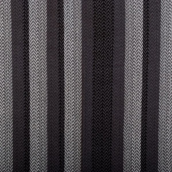 Alternate image for Handloomed Baby Alpaca Blend Striped Shawl in Black and Grey Classic Shades
