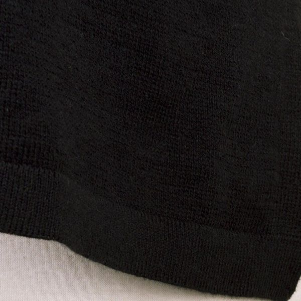 Alternate image for Cotton and Alpaca Blend Black Sweater Time and Again