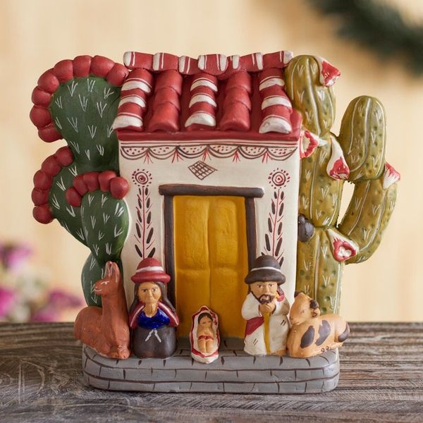Alternate image for Ceramic nativity scene Christmas at Home
