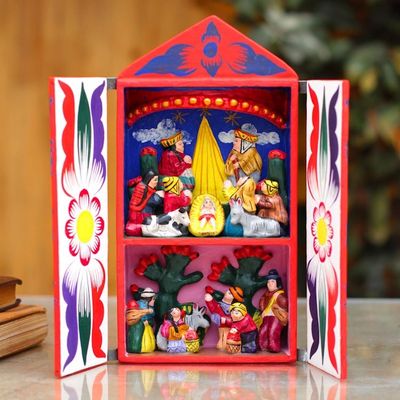 Alternate image for Retablo Peruvian Christmas