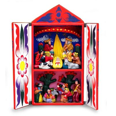Alternate image for Retablo Peruvian Christmas