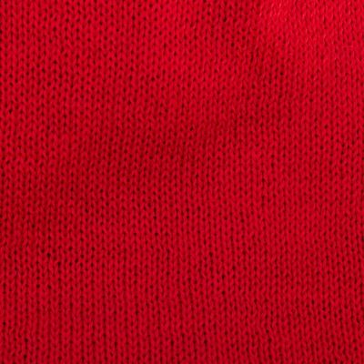 Alternate image for Knit Reversible Baby Alpaca Hat in Black and Strawberry Hues Intense Trends