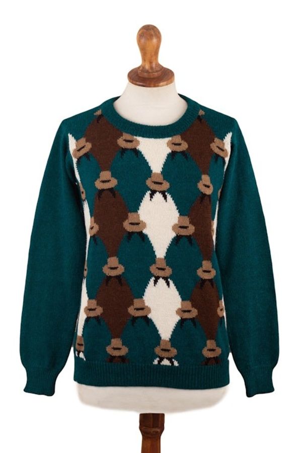 Alternate image for Hand Knit 100 Alpaca Sweater Hats of the Andes