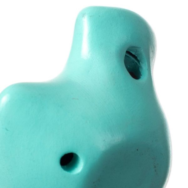 Alternate image for Handmade Ceramic Ocarinas from Peru 2 Pieces Night Chant