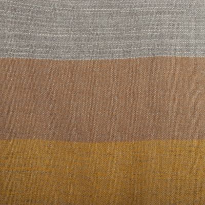 Alternate image for Multicolored Striped Ruana Woven from 100 Baby Alpaca Seasons