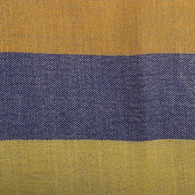 Alternate image for Multicolored Striped Ruana Woven from 100 Baby Alpaca Seasons