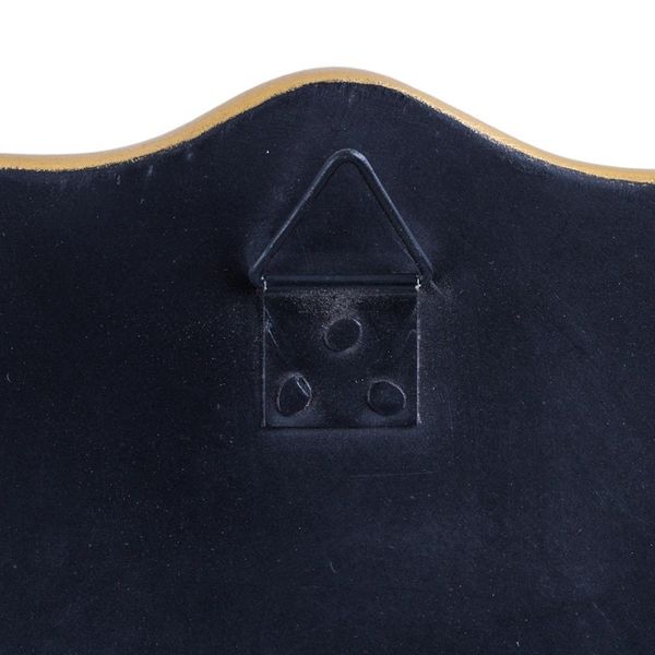 Alternate image for Reverse Painted Glass Wood Mirror from Peru White Star
