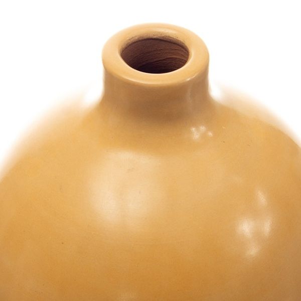 Alternate image for Ceramic Chulucana Style Decorative Vase Handmade in Peru Divine Sun