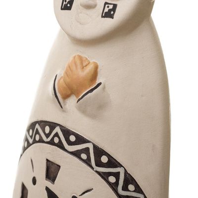 Alternate image for Christmas Ceramic Nativity Scene from Peru Born to the Amazons