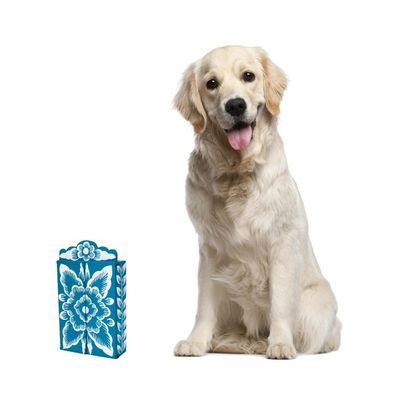 Alternate image for Handcrafted Christian Theme Christmas Retablo Diorama Blue Andean Christmas