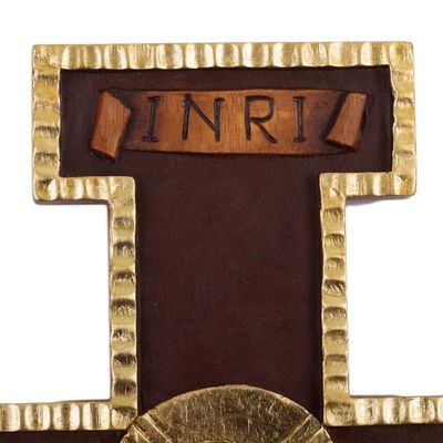 Alternate image for Cedar cross Jesus Mary and John I