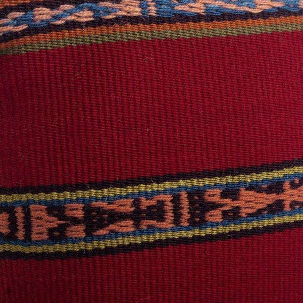 Alternate image for Hand Loomed Alpaca Shoulder Sling Bag Cusco Glyphs