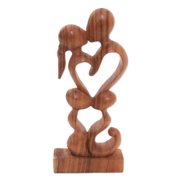 Alternate image for Hand Crafted Heart Shaped Sculpture Harmony