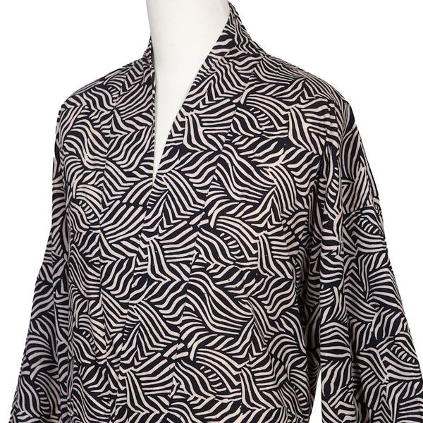 Alternate image for 100 Cotton Artisan Batik Robe Bedeg