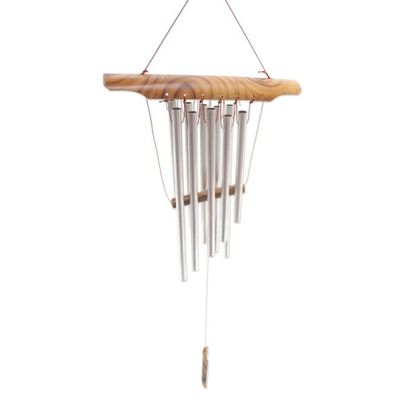 Alternate image for Bamboo and Aluminum Wind Chimes Handcrafted in Bali Echo of Voice