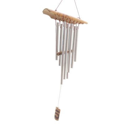 Alternate image for Bamboo and Aluminum Wind Chimes Handcrafted in Bali Echo of Voice
