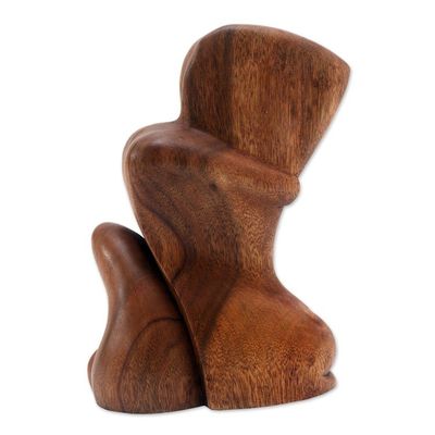 Alternate image for Romantic Wood Sculpture Sweet Love