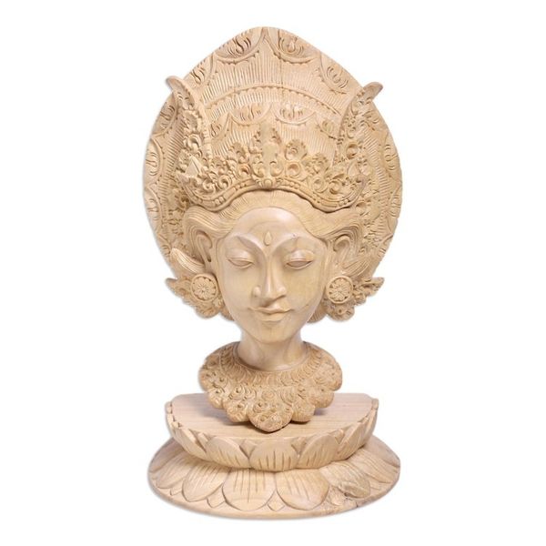 Alternate image for Hand Carved Crocodile Wood Sculpture Payas Agung