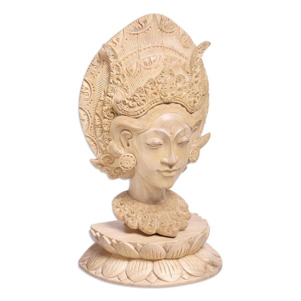 Alternate image for Hand Carved Crocodile Wood Sculpture Payas Agung