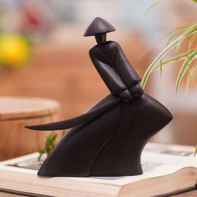 Alternate image for Hand Made Wood Sculpture Balinese Samurai