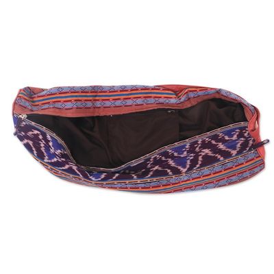 Alternate image for 100 Hand Woven Cotton Lined Yoga Bag with One Inner Pocket Troso Dusk