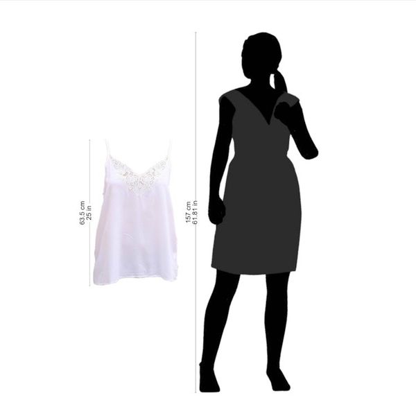 Alternate image for Floral Embroidered Rayon Tank Top in Snow White from Bali Snow White Kerawang