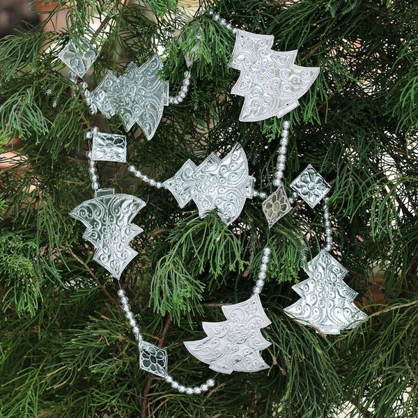 Alternate image for Aluminum Christmas Tree Ornament Garlands Set of 3 Christmas Tree Parade
