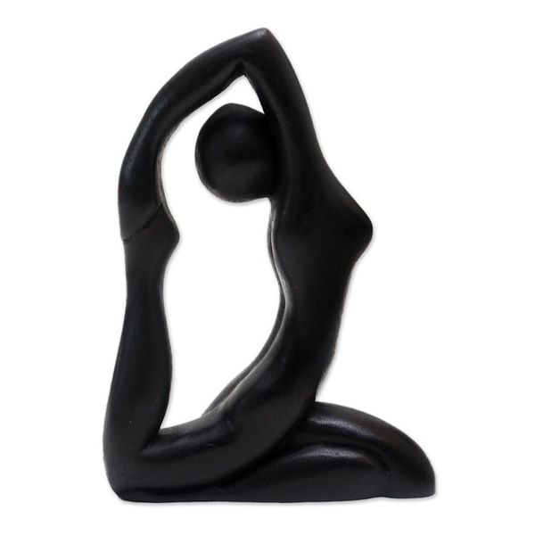 Alternate image for Suar Wood Figurative Statuette Pigeon Pose