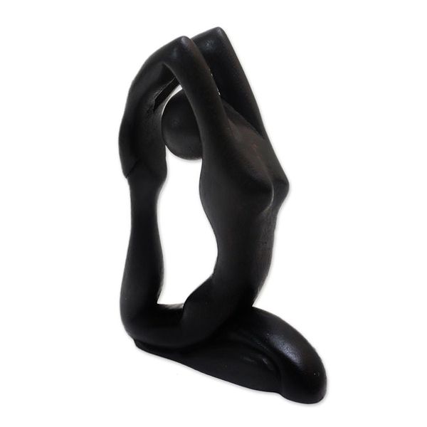 Alternate image for Suar Wood Figurative Statuette Pigeon Pose