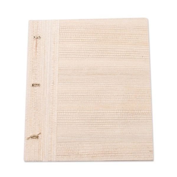 Alternate image for Fern Wood and Rice Straw Paper Journal from Bali Natural Life