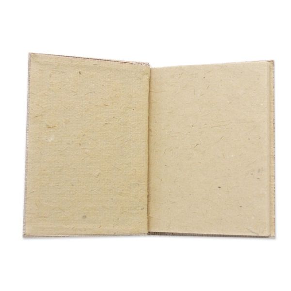 Alternate image for Eco-Friendly Tree-Themed Journal Handmade from Natural Fiber Spiral Tree