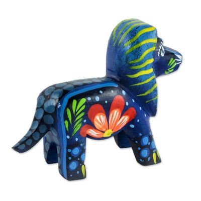 Alternate image for Multicolored Hand Carved Lion Figurine Proud Lion