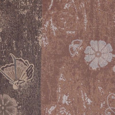 Alternate image for Cotton  Wool Shawl with Floral Pattern Woven in India Pattern Charm