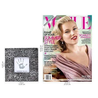 Alternate image for Embossed Aluminum Photo Frame from India 3x3 Creative Vines