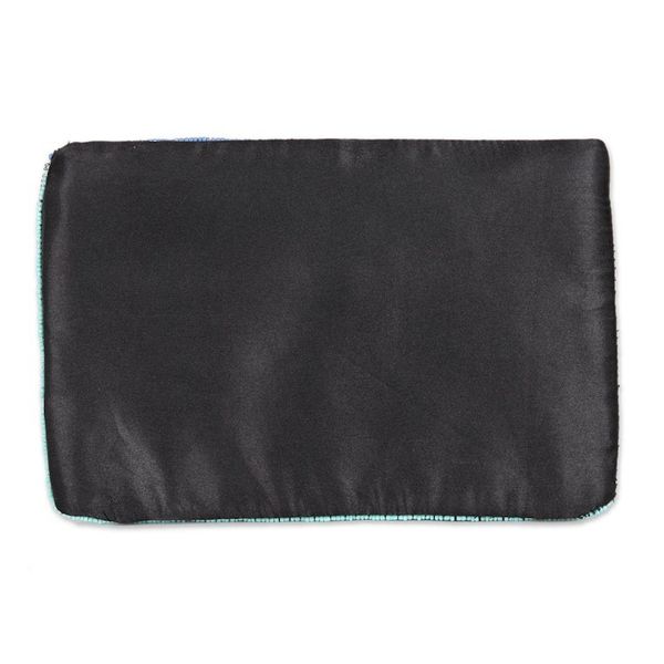 Alternate image for Geometric Beaded Evening Bag Crafted in India Glamorous Symphony
