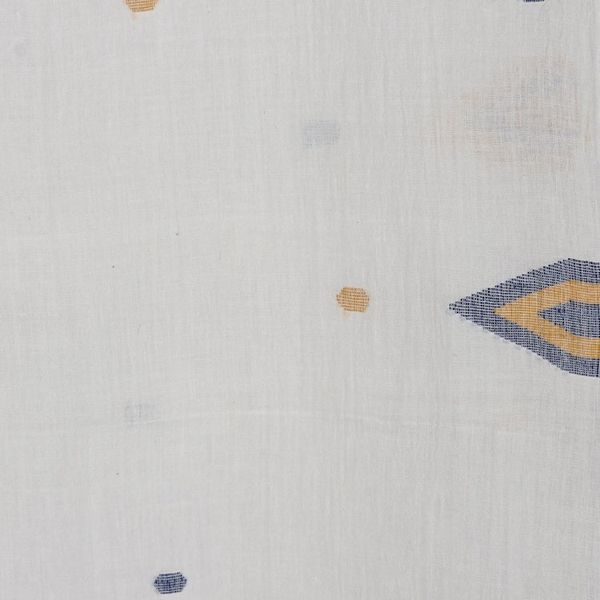 Alternate image for Hand Made Cotton Muslin and Silk Shawl Rustic Touch