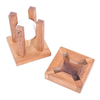 Alternate image for Raintree Wood and Golf Ball Puzzle Golfing Off the Green