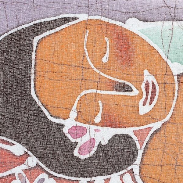 Alternate image for Batik Cotton Wall Hanging Feminine Beauty