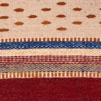 Alternate image for Multicolored Wool Area Rug 2x3 Desert Hills